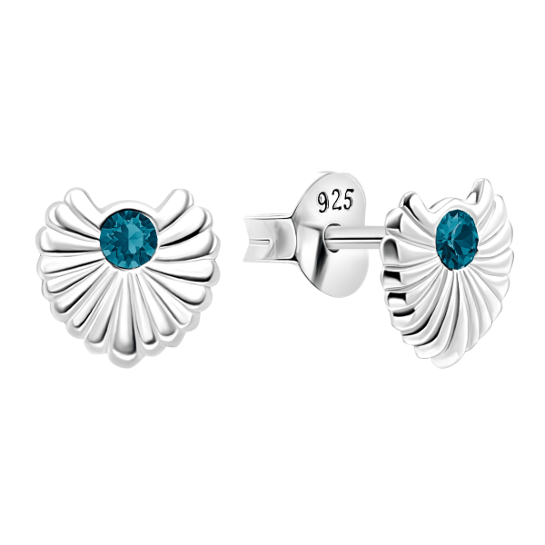 Ohrring mit Muster Sterling Silber 925 E-15818