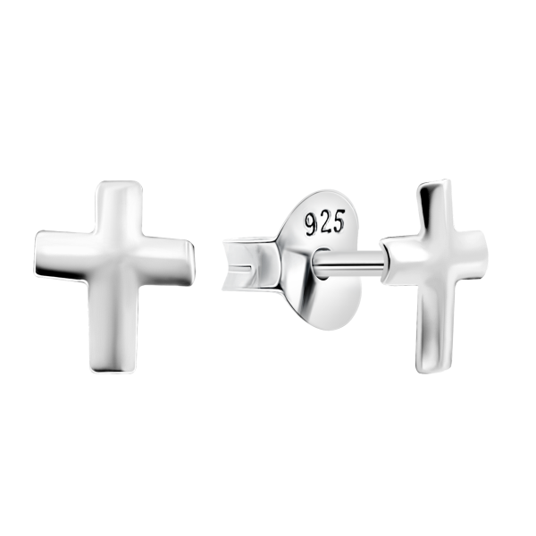 Ohrringe Kreuz Silber 925 EP-1111
