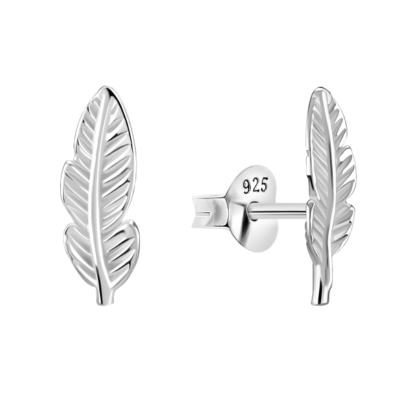 Ohrring mit Federn Sterling Silber 925 EP-2710