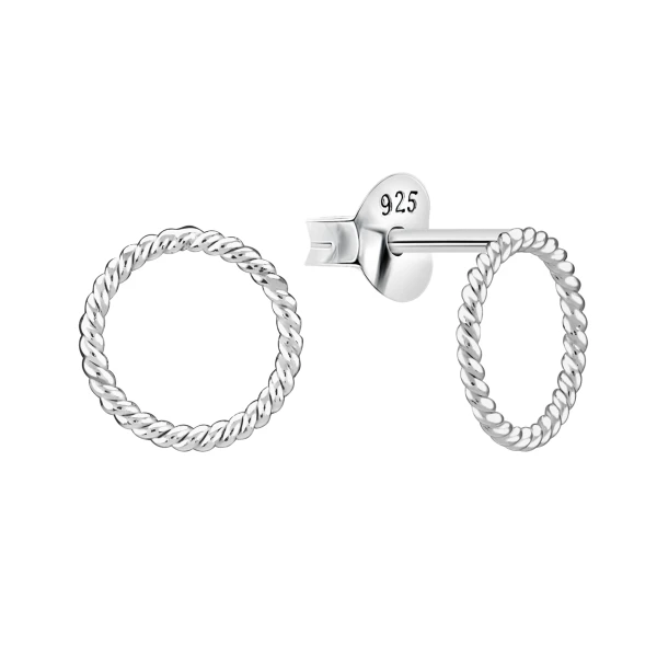 Ohrringe Kreis Silber 925 EP-2733