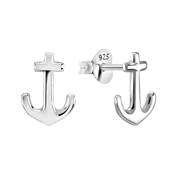 Ohrring mit Anker Sterling Silber 925 EP-2799