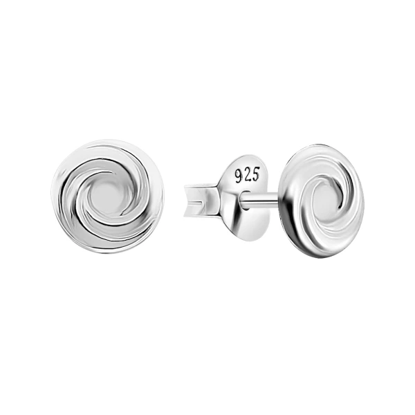 Ohrring mit Muster Sterling Silber 925 EP-3371
