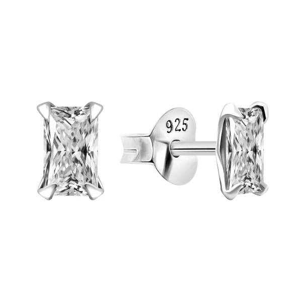 Ohrring mit Stein Sterling Silber 925 EZ-1075