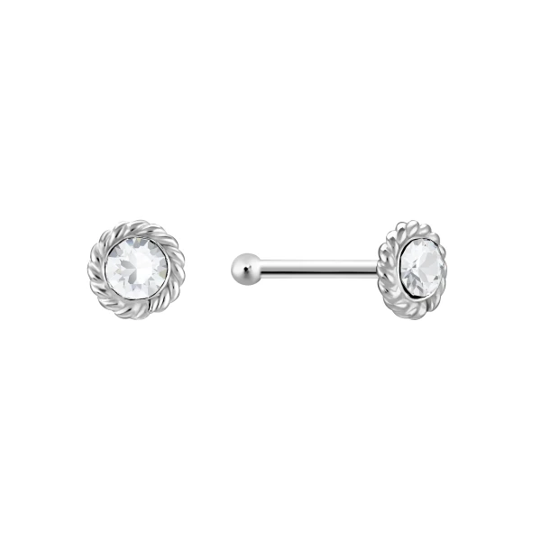Nasen Piercing Set Sterling Silber 925 NS-014 ,NS-078 ,NS-002 , NS-026