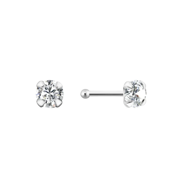 Nasen Piercing Set Sterling Silber 925 NS-672,NS-678 ,NS-008 , NS-087