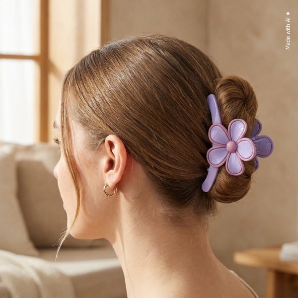 Blossom Claw Clip – Assorted Colors