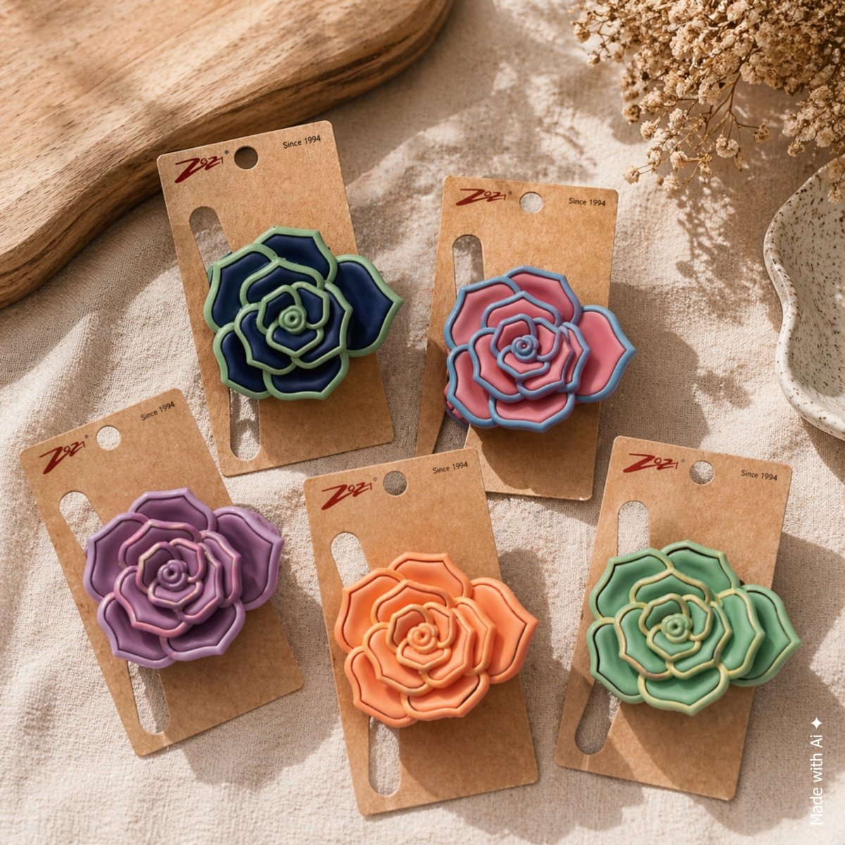 Claw Clip – Blossom Style – Zo-Zi Accessories