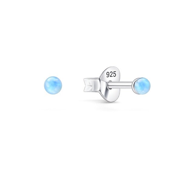 Opal-Ohrstecker aus 925 Sterling Silber – E-16285