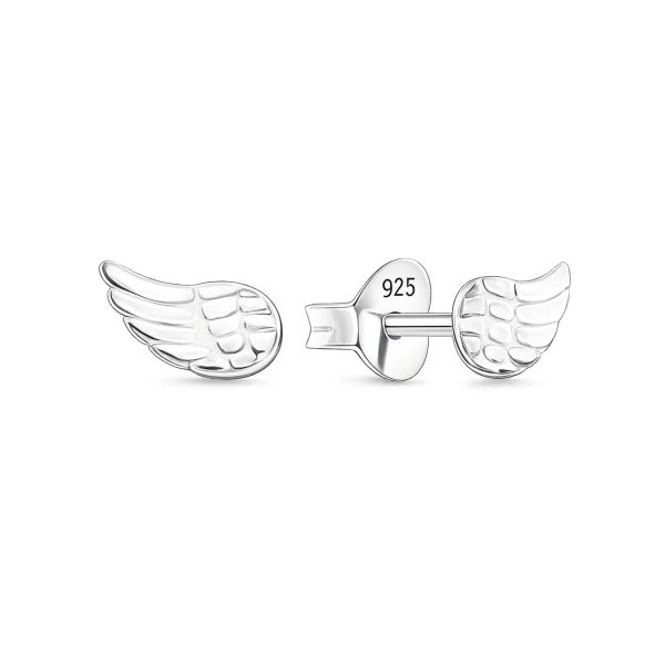 Flügel-Ohrstecker aus 925 Sterling Silber – EP-3937