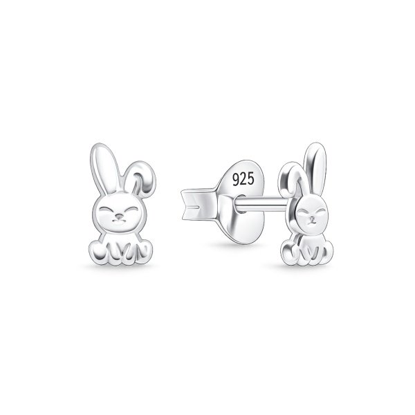 Hasen-Ohrstecker aus 925 Sterling Silber – EP-4012