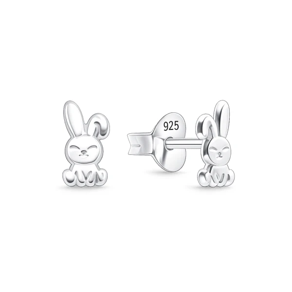 Hasen-Ohrstecker aus 925 Sterling Silber – EP-4012
