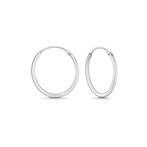 925 Sterling Silber Creolen – HP-007