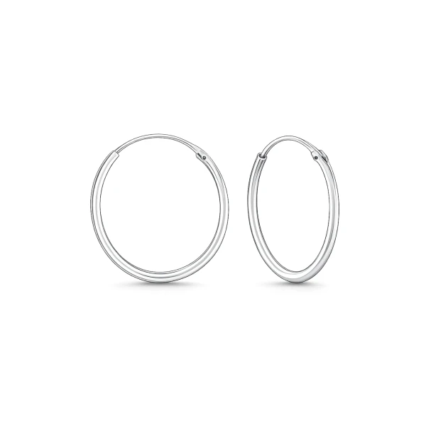 925 Sterling Silber Creolen – HP-007