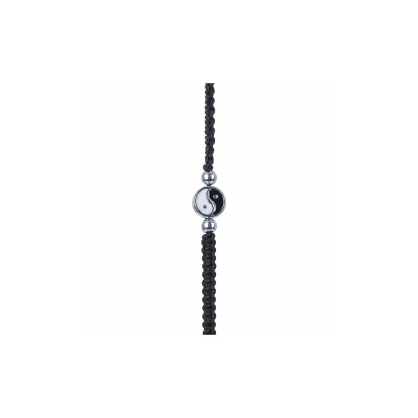 Yin-Yang Makramee-Armband